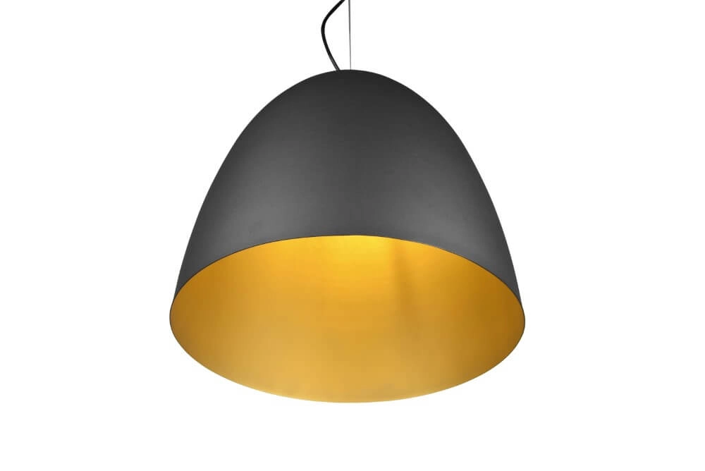 Schwarze Pendelleuchte Tilda Ø 40cm Trio 4017807522389