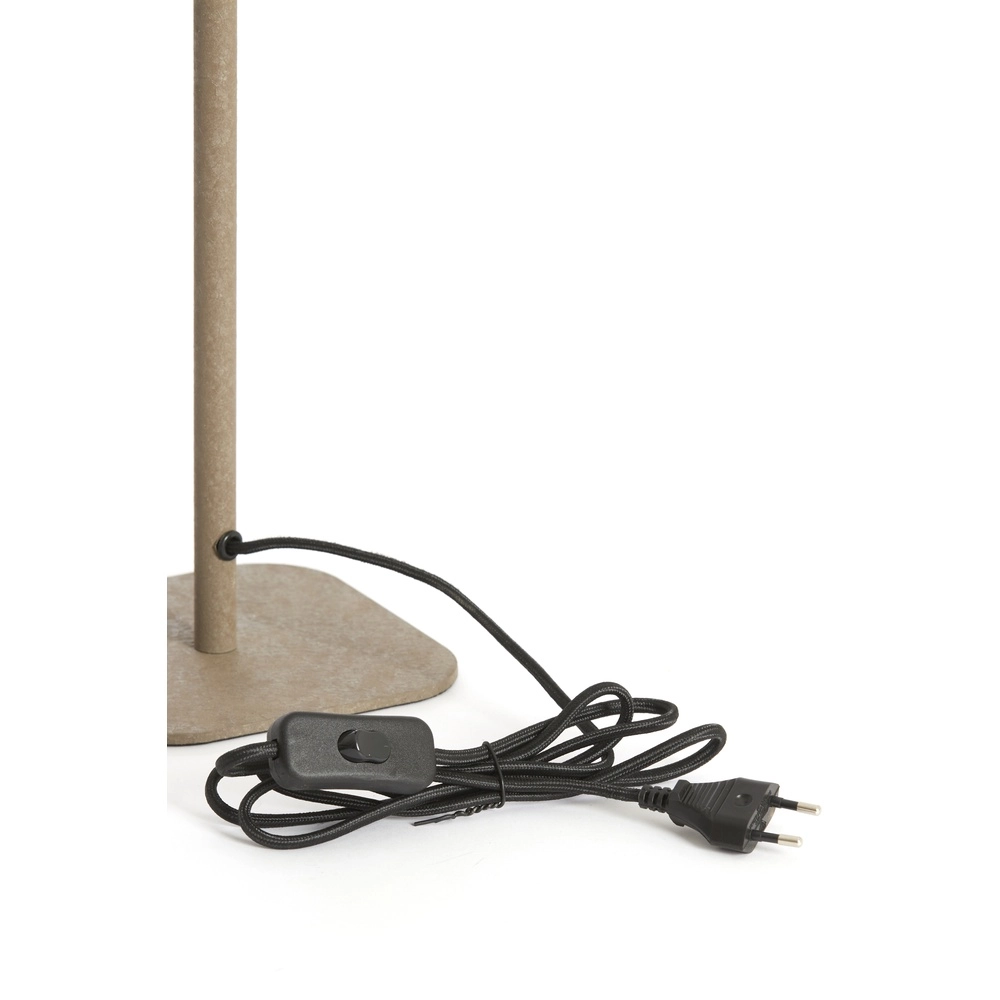 Nachttischlampe Elenie 15x15 cm – matt dunkelbraun Light & Living 8717807818807