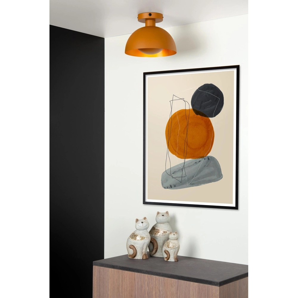Design-Deckenlampe Siemon Gelb Lucide 5411212451736