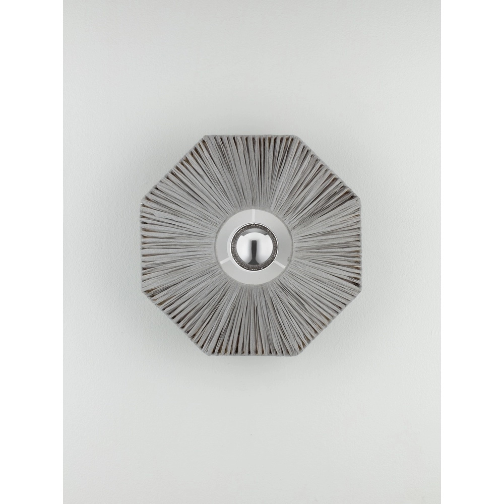 Wandlampe Elvio graue Ø 30cm Lyora 5212017493866