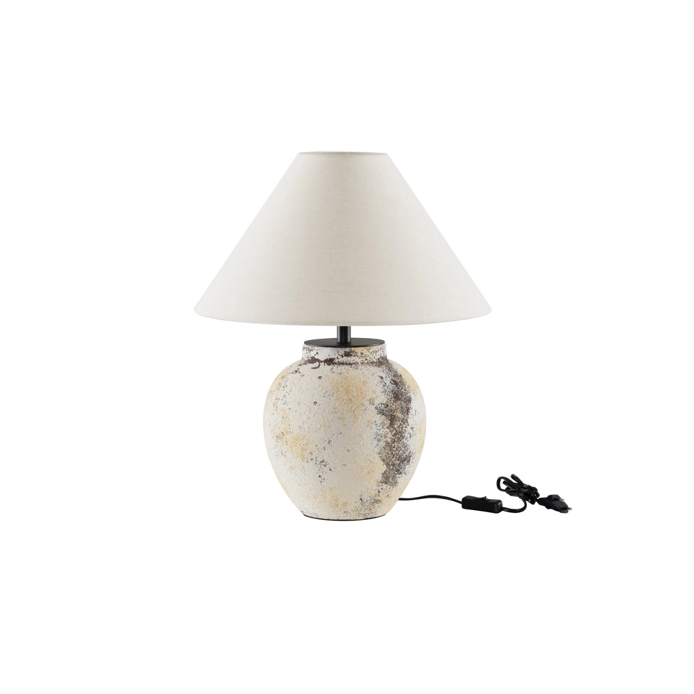 Tischlampe Lupe melierte Keramik Lyora 5212017477903