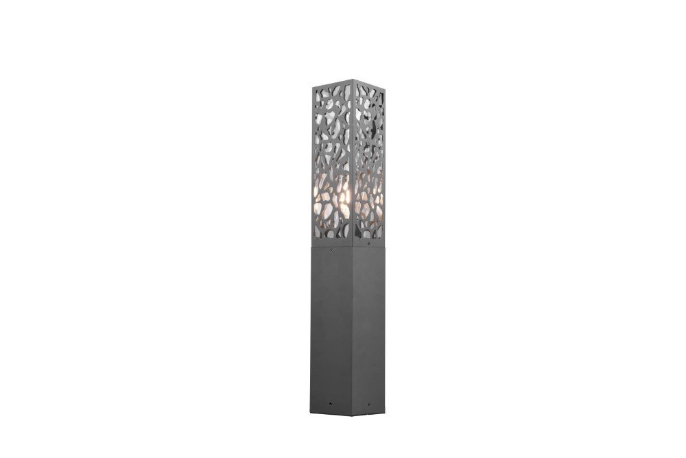 Gartenlampe Cooper 60cm Anthrazit Trio 4017807492705