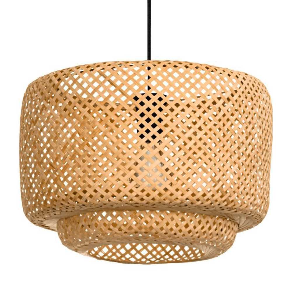 Hängelampe Hettonle mit Rattanschirm Eglo 9002759438685