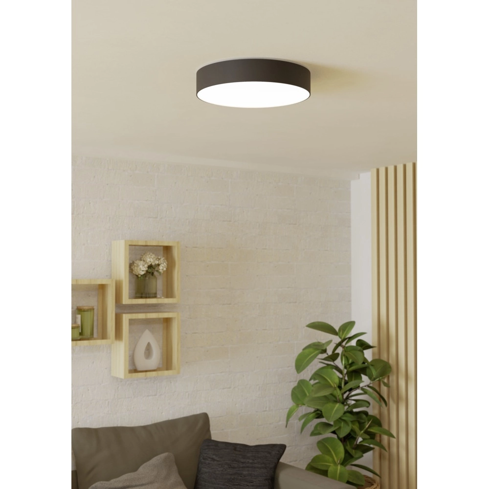 Design-Deckenleuchte Gallizzi-Z smart schwarz Ø 39cm Eglo 9008606358168