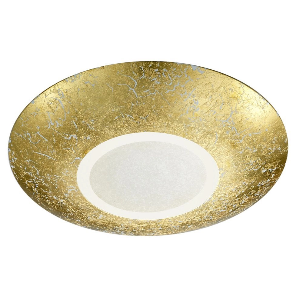 LED-Deckenleuchte Chiros altes Gold