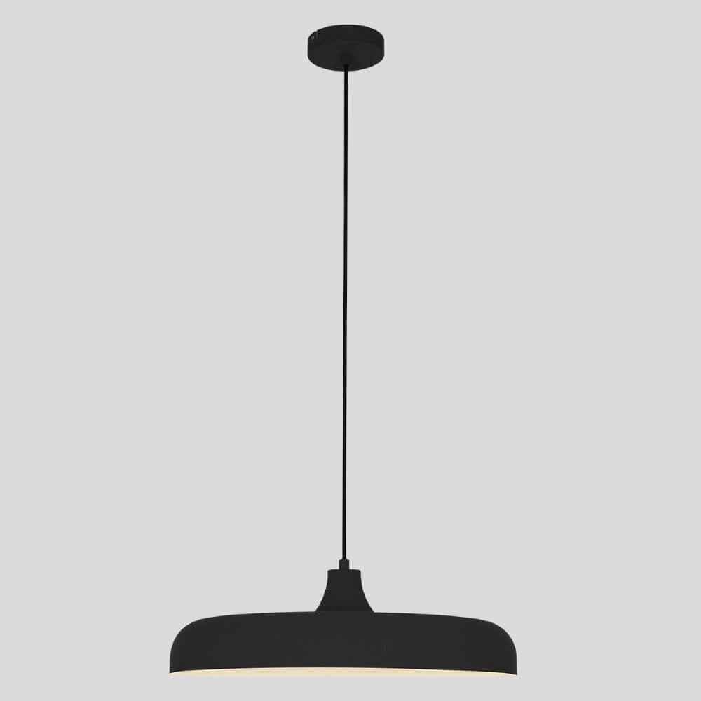 Schwarze Hängelampe Krisip Ø 50cm Steinhauer 8712746132564
