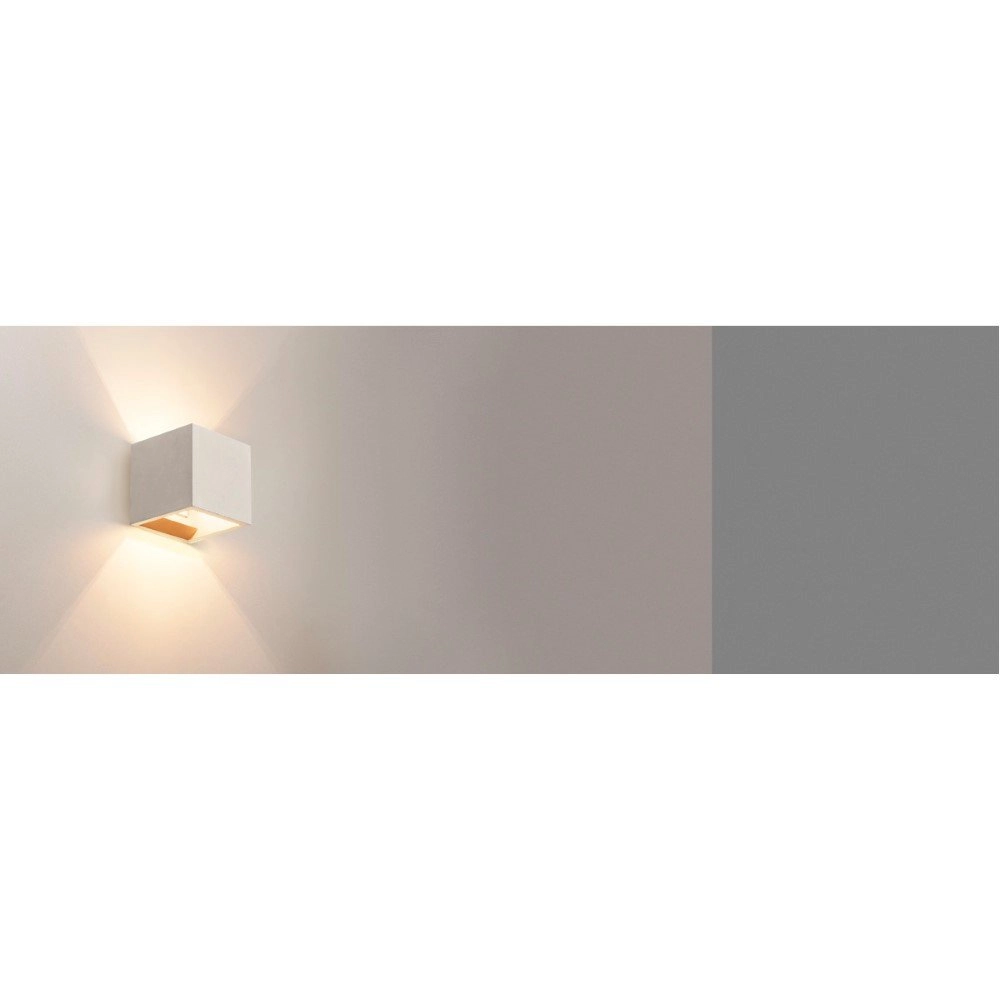 Wandleuchte Solid Cube Up-Down Beton SLV 4024163192026