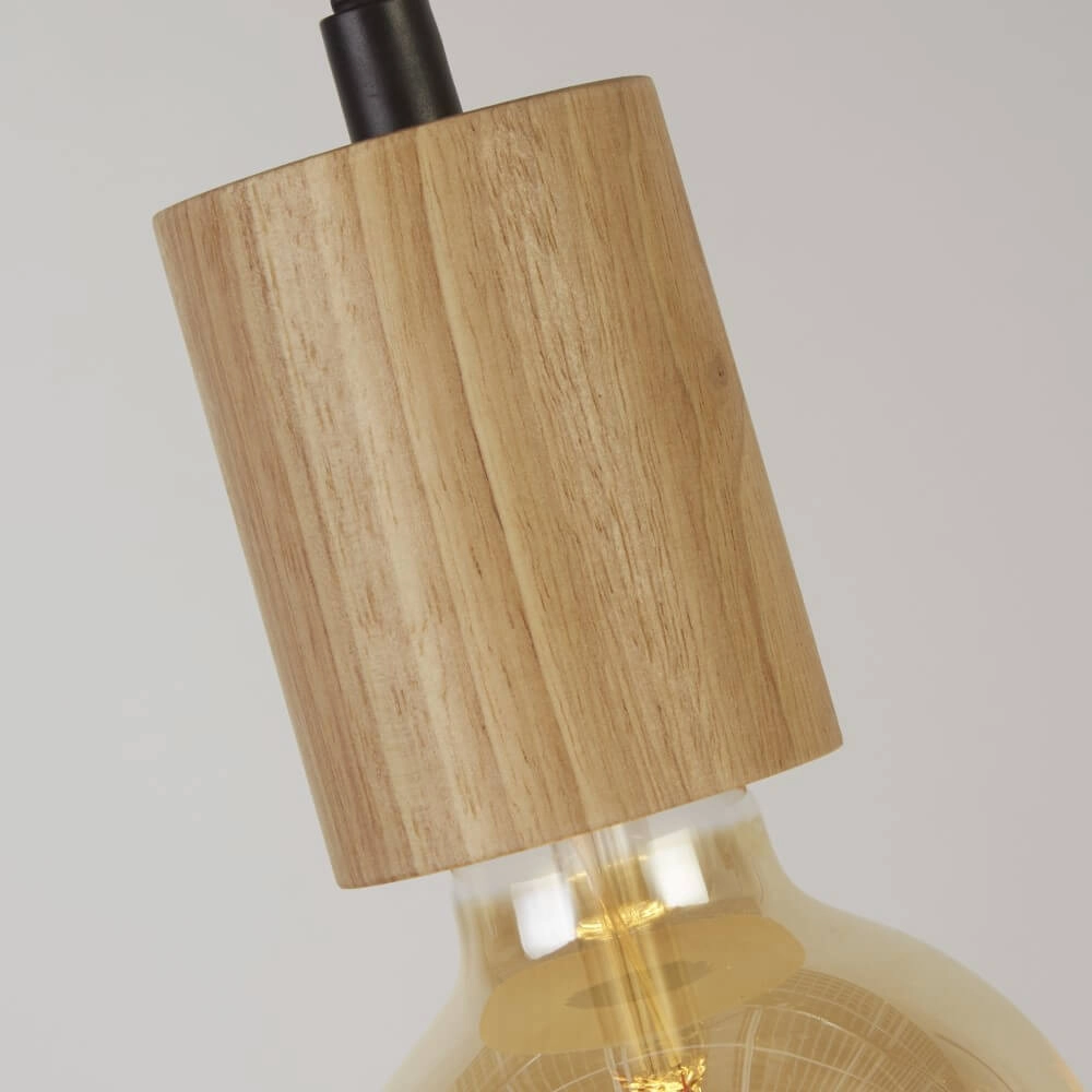 Hängelampe aus Holz Spinny Searchlight 5053423227825