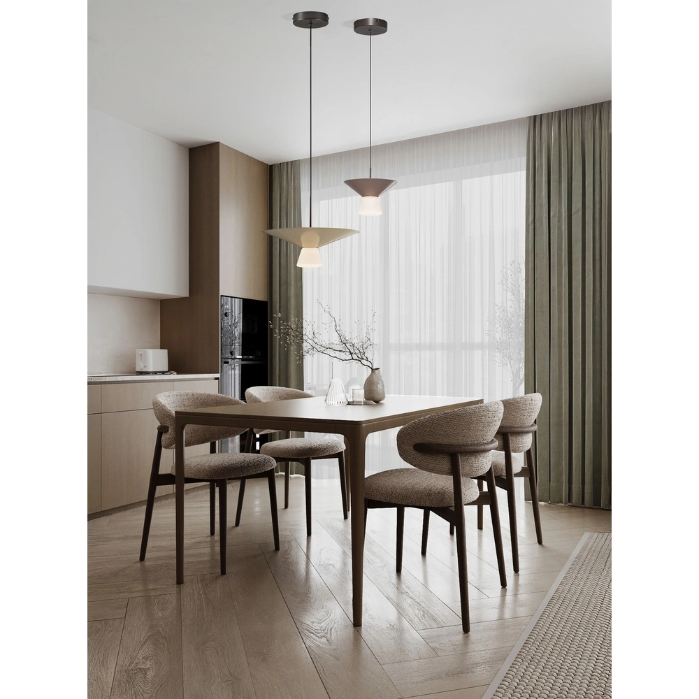 Design-Pendellampe Baris braun Ø 22 cm Lyora 5212017495266