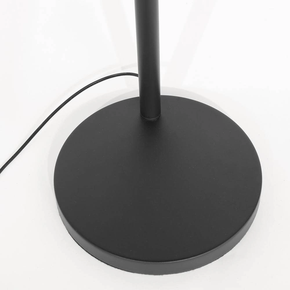 Stehlampe Sparkled Light schwarz mit strohfarbenen Kappen Steinhauer 8712746173642