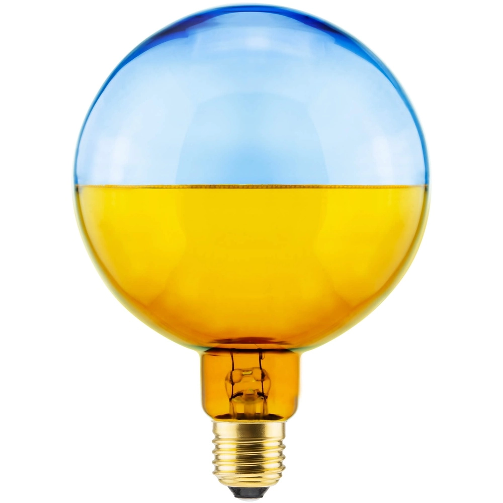 Lichtquelle Gold und Blau Illusion 5W - E27 - 240lm - 1900K - Ø 12,5 cm Segula 4260751131224