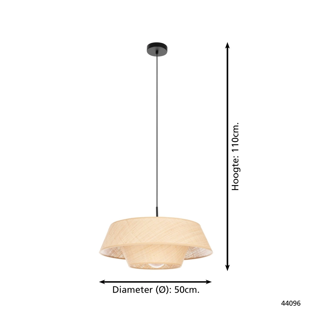 Skandinavische Pendellampe Marford Ø 50cm - 1x E27 Eglo 9002759440961