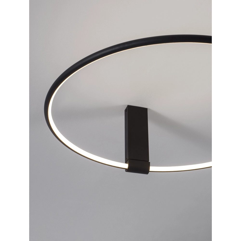Design-Deckenleuchte Garve schwarz Ø 60cm Lyora 5212017431813