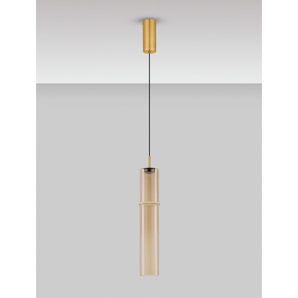 Einzigartige Pendelleuchte Sano 1-helles Gold Lyora 5212017474025