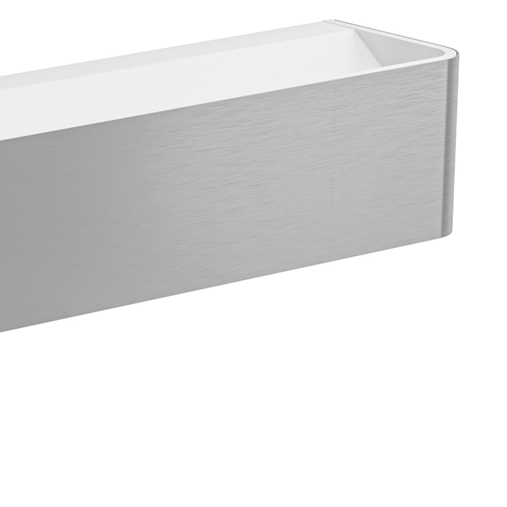 Langer Wandstrahler Sania 5 Edelstahl Eglo 9002759996925