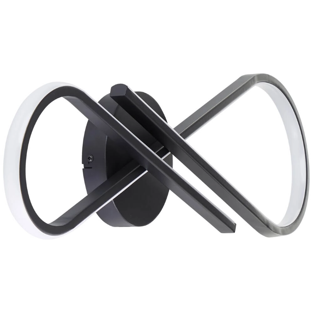 Schwarze Deckenleuchte Hinton Schwarz Brilliant 4004353442100