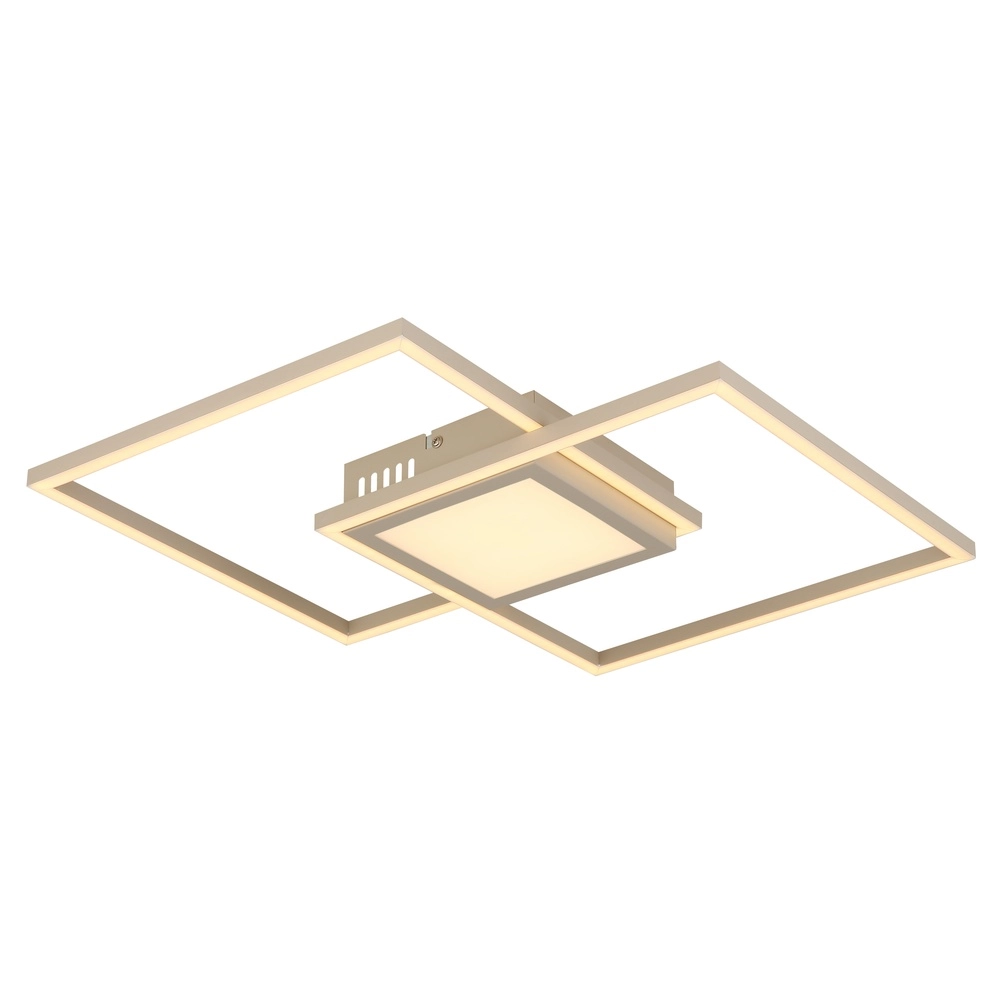Elegante Deckenlampe Saunders Sandbraun Globo 9007371590353