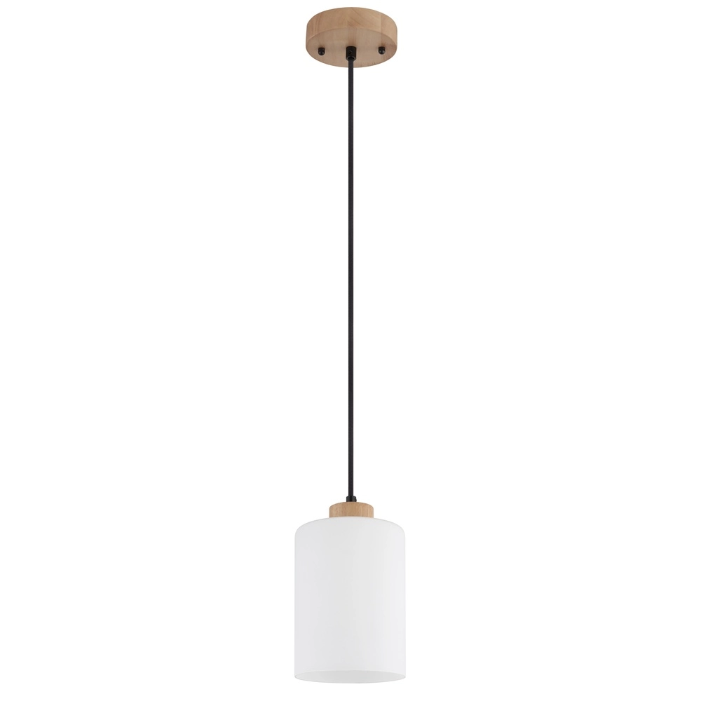 Pendellampe Rowena 1-Licht Holz Globo 9007371592234