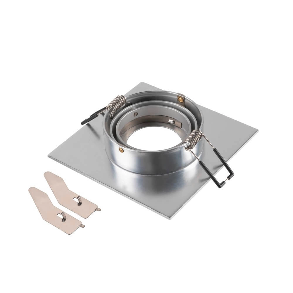 Montagering New Tria 75 XL quadratisch aus Aluminium - ohne Beschlag SLV 4024163280457