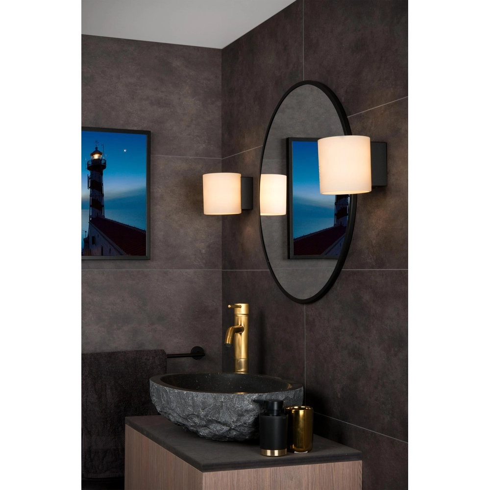 Design-Wandlampe Jelte IP44 geeignet für das Badezimmer Lucide 5411212040428
