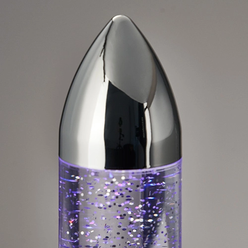 Tischlampe Apollo Raketen-Titan-Grau Trio 4017807681208