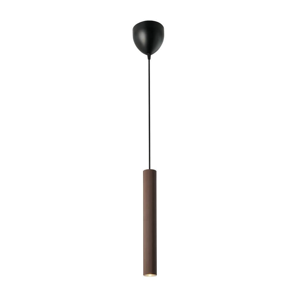 Design-Pendelleuchte Vico metallisches Braun