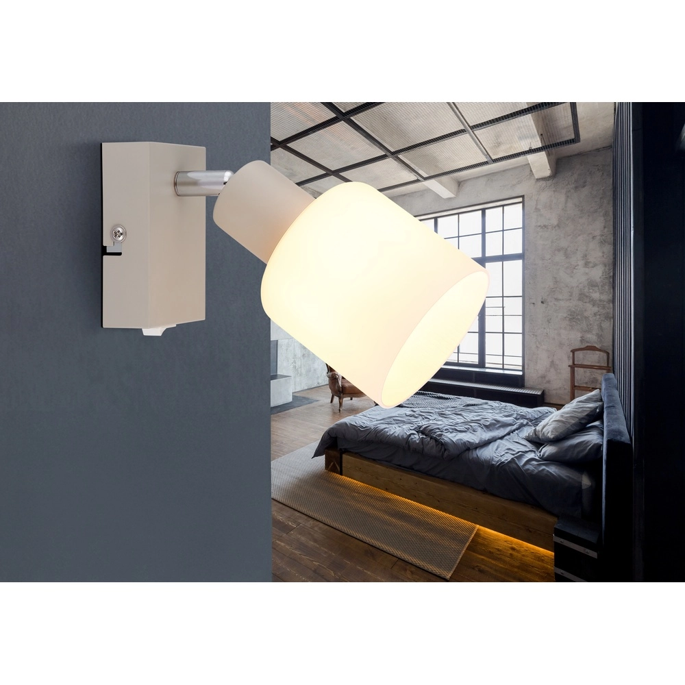 Wandstrahler Trent sandbraun Globo 9007371572960