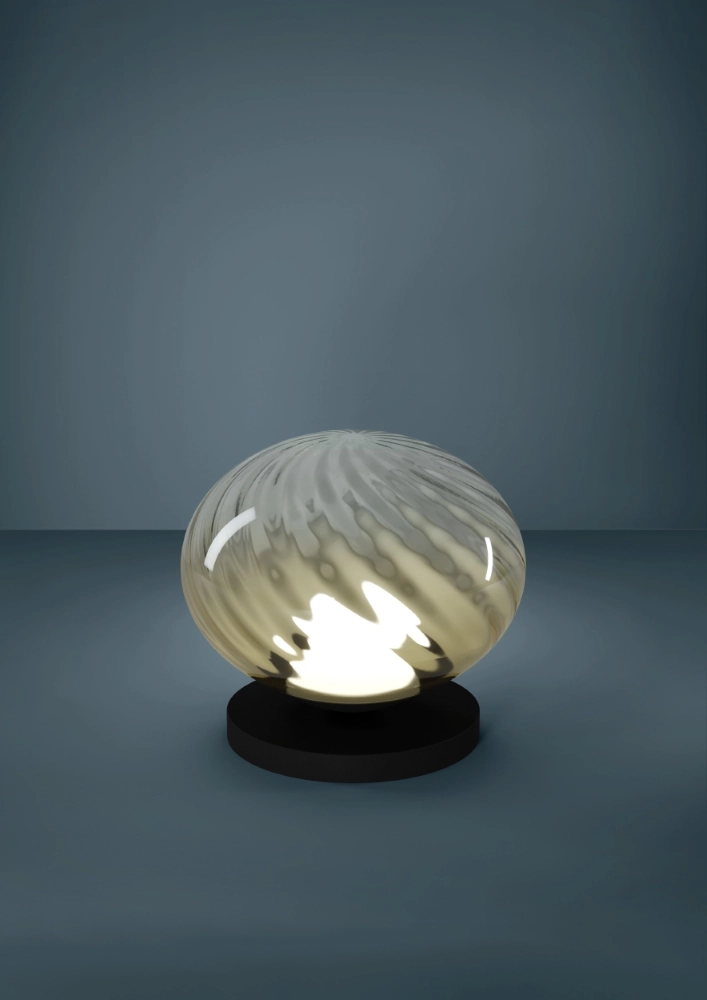 Tischlampe Pantoja schwarz mit CCT Stars of Light 9008606357628
