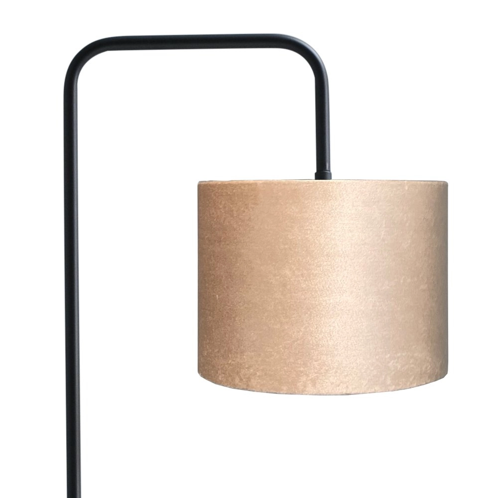 Stehtischlampe Venus 152cm mit sandfarbenem Lampenschirm Masterlight 8718121246734