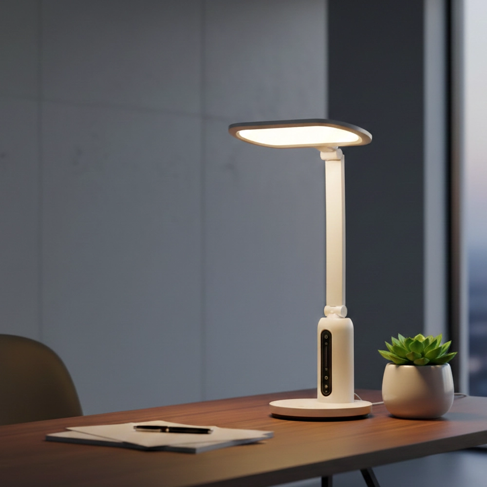 Weiße Schreibtischlampe Biolight Anti-UV-Schutz