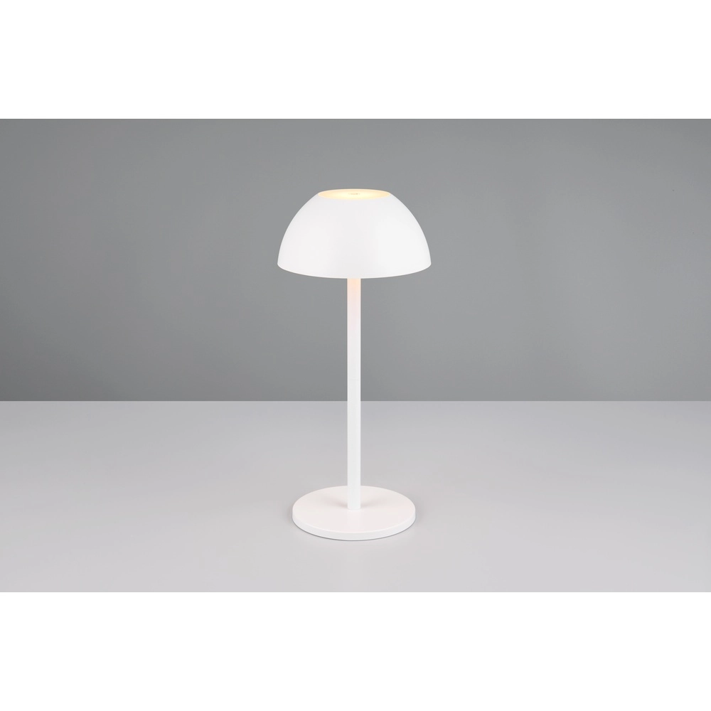 Tischlampe Ricardo weiß Ø 13,5cm Trio 4017807601787