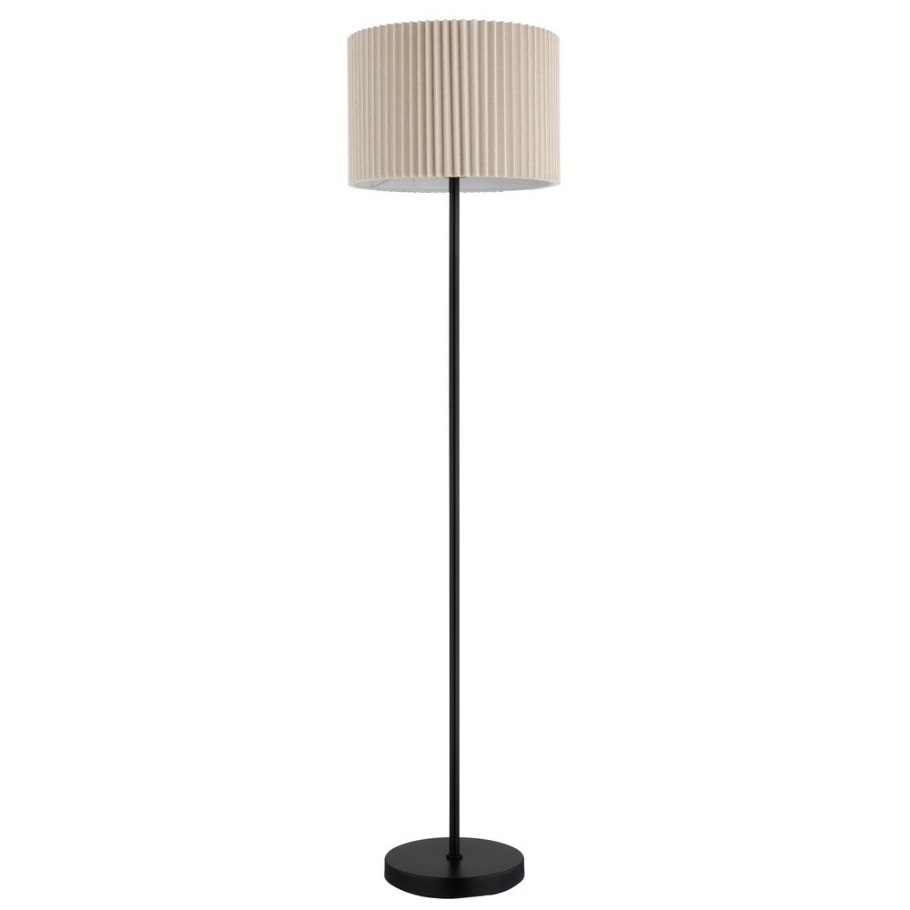 Stehlampe Page Ø 38 cm weiß mit Schwarz Globo 9007371528592