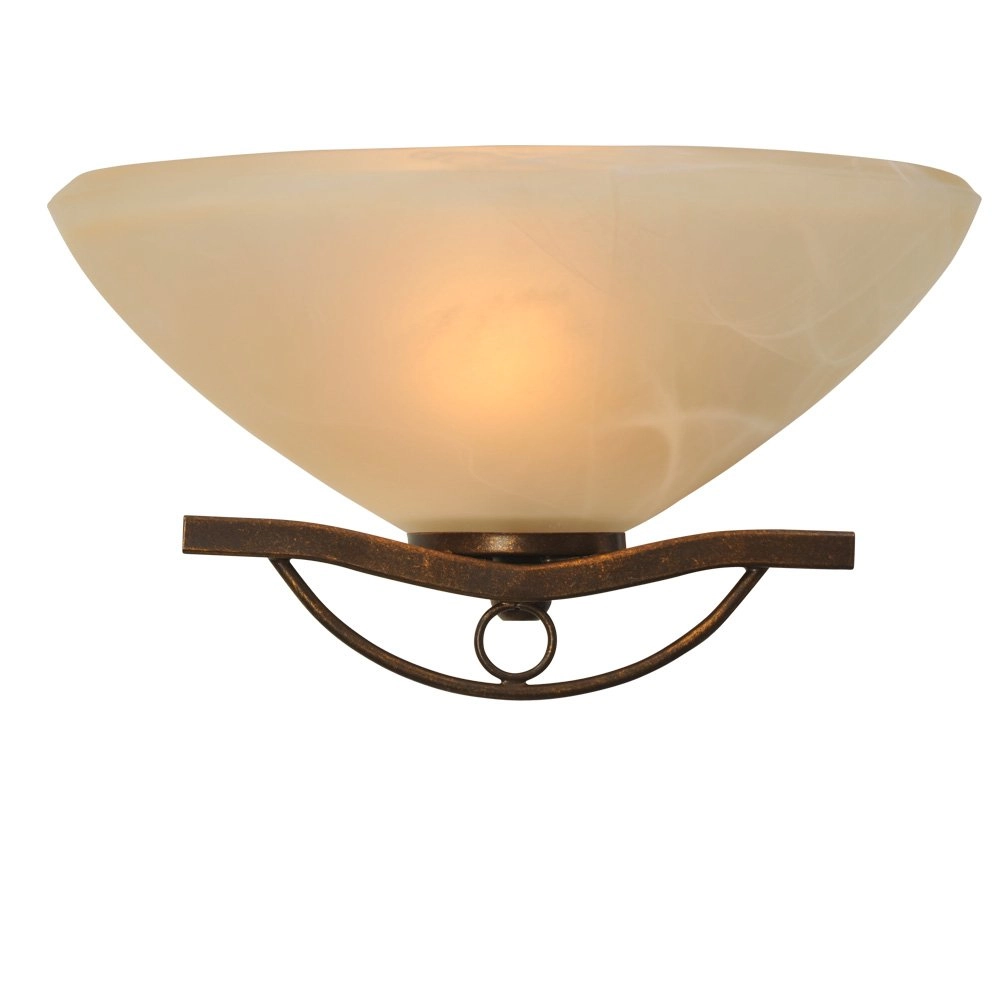 Wandlampe Bolzano 10 cm Broningbruin
