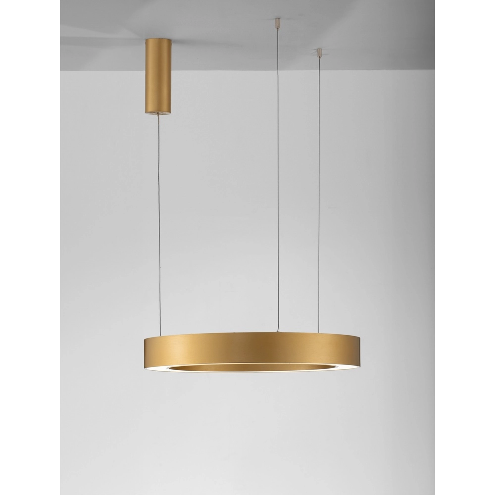 Pendelleuchte Morbido gold Ø 60cm Lyora 5212017438652