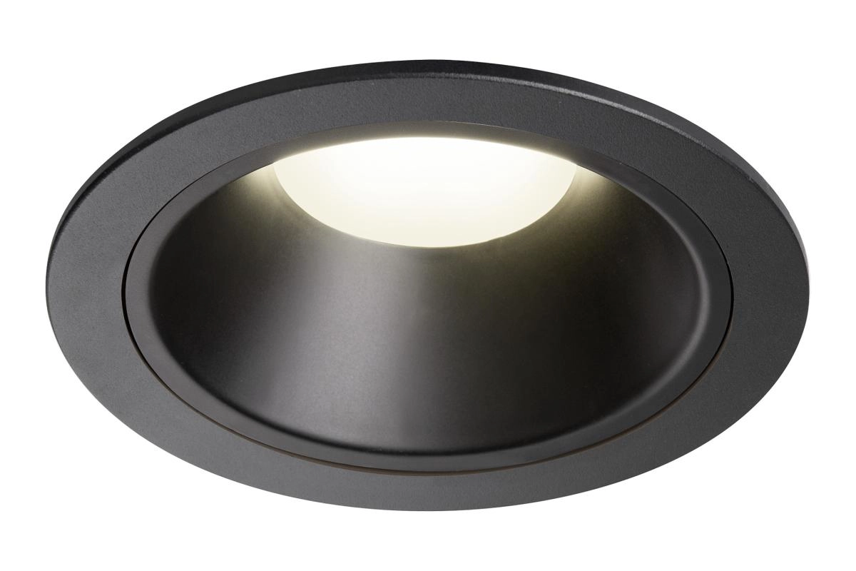 Einbau-Strahler Numinos XL schwarz 4000K - 55gr SLV 4024163307949