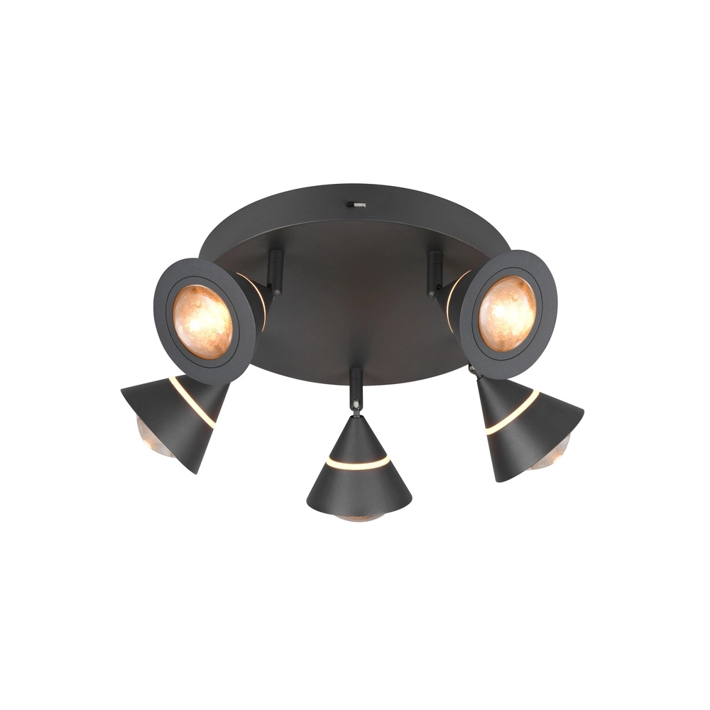 Deckenlampe Romeo schwarz