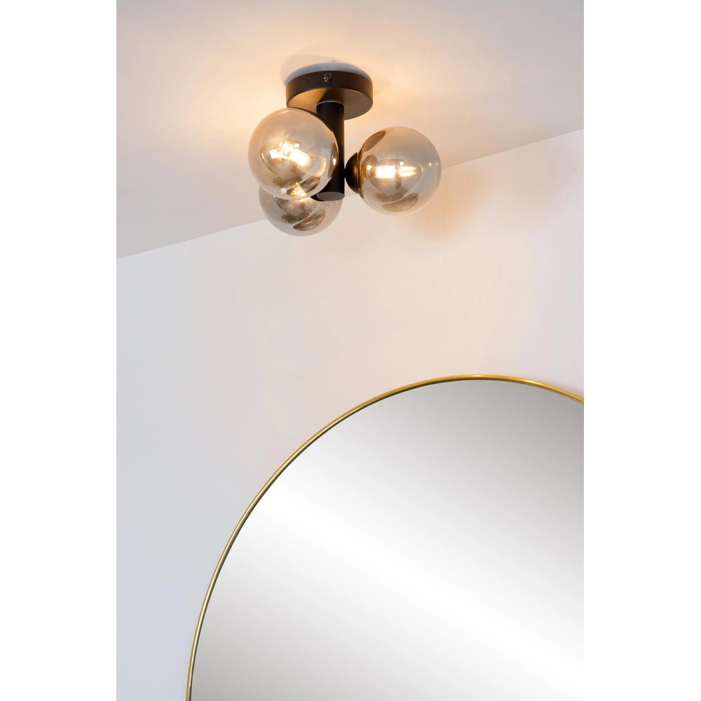 Deckenlampe Trudy Schwarze 3-Lichter Lucide 5411212741028