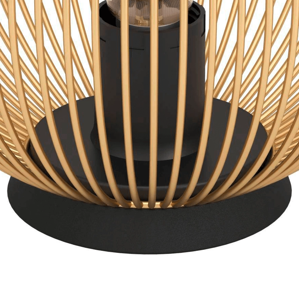 Goldene Tischlampe Venezuela Eglo 9008606242801