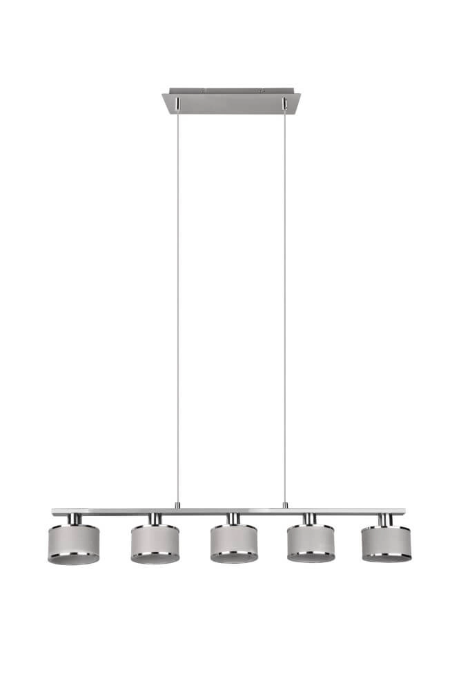 Hängelampe mit 5 Leuchten Kaprun gerade 92cm Trio 4017807581157