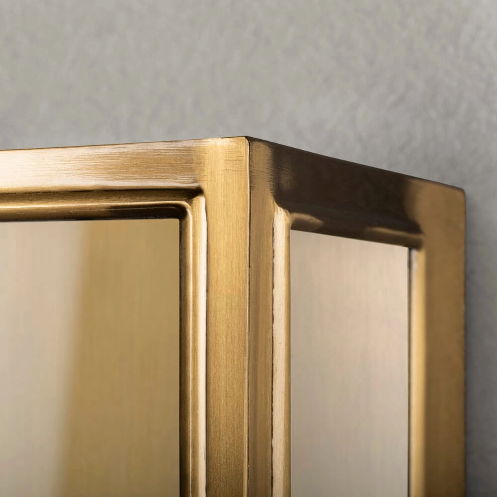 Goldene Wandlampe Carpi KonstSmide 7318307347807