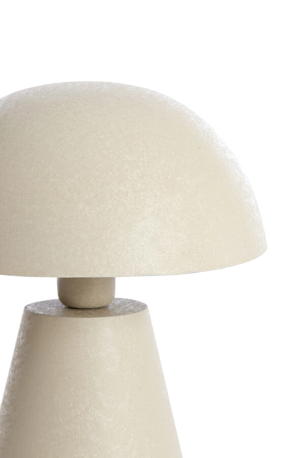 Design-Tischleuchte Surrina creme Ø 31cm Light & Living 8717807743567