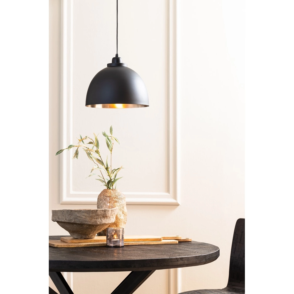 Pendellampe Kylie schwarz Ø 30cm Light & Living 8717807083205