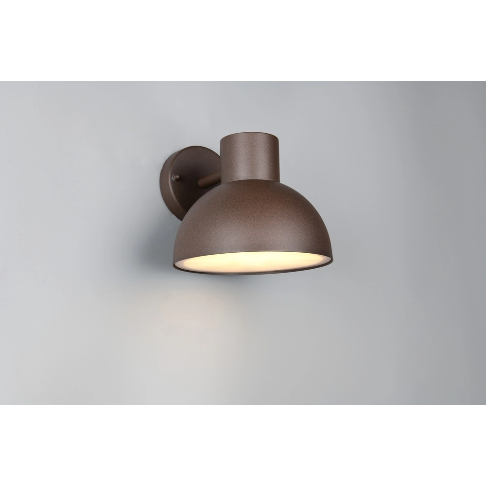 Design-Wandleuchte Elbe braun Trio 4017807648430
