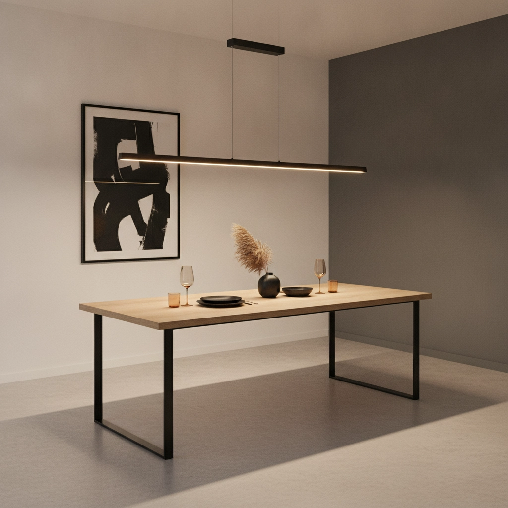 Schlanke Pendelleuchte Kondora 2 M zwrt 147.7cm