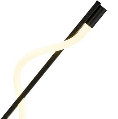 Stehlampe Serpent 56cm schwarz Searchlight 5053423190198