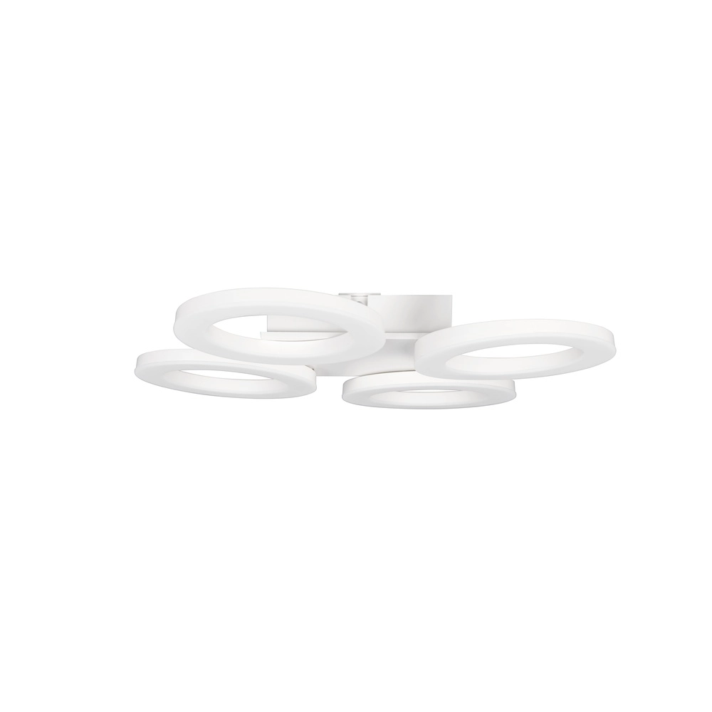 Design-Deckenlampe Cemi Weiße Runde Trio 4017807704365