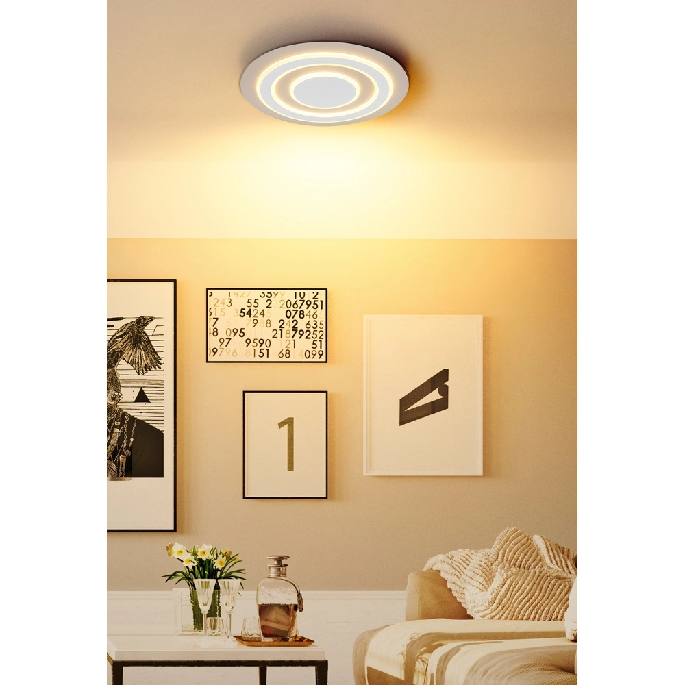 Design-Deckenleuchte Jayden sandbraun Ø 48cm Globo 9007371586004