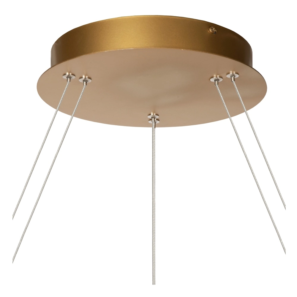 Goldene Pendellampe Vidal Ø 78 cm schlankes Design Premium by Lucide 5411212460929