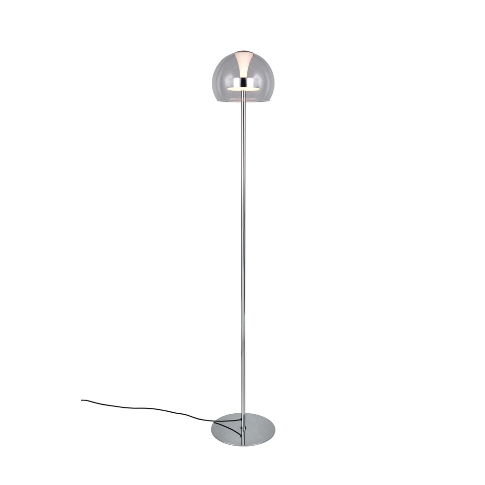 Stehlampe Flynt Chrom