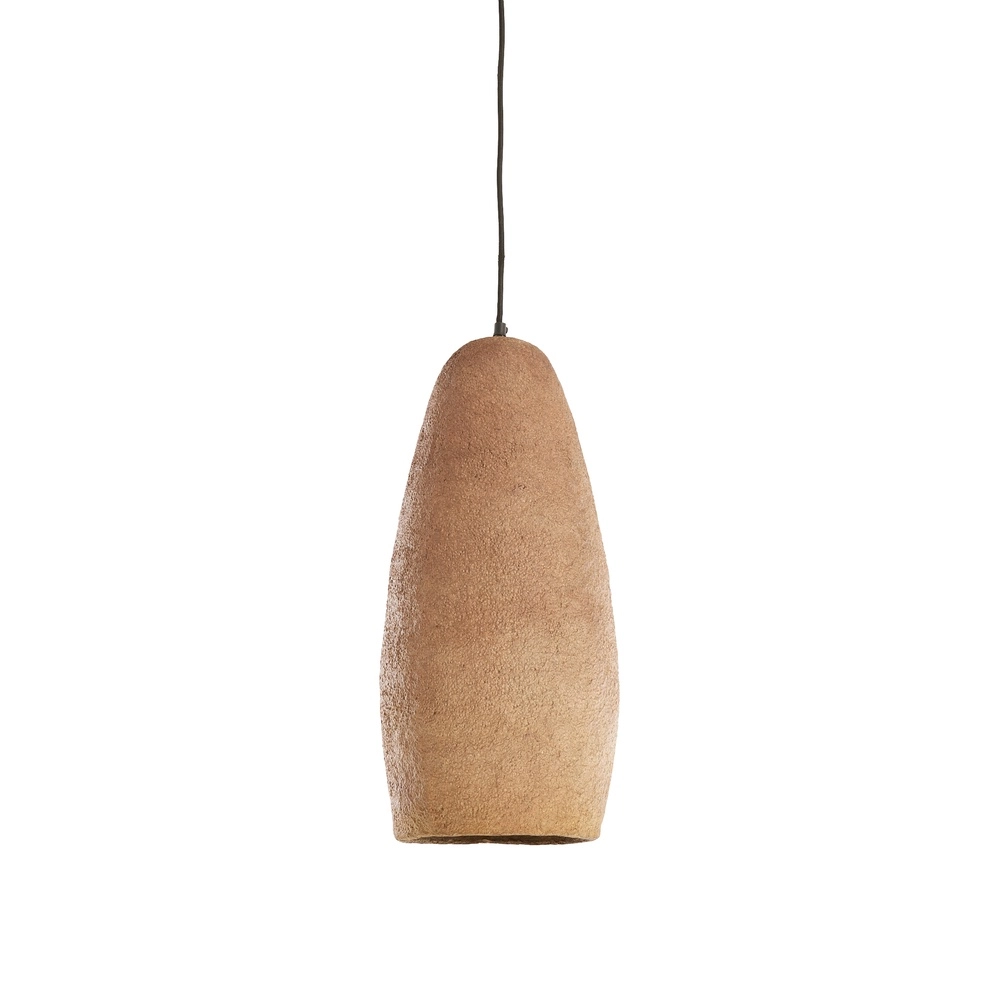 Papier-Marché Pendellampe Divala Ø 26cm